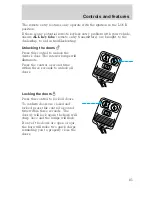 Предварительный просмотр 85 страницы Ford 2001 Explorer SportTrac User Manual