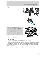 Предварительный просмотр 173 страницы Ford 2001 Explorer SportTrac User Manual