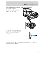 Предварительный просмотр 199 страницы Ford 2001 Explorer SportTrac User Manual