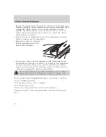 Предварительный просмотр 34 страницы Ford 2001 F350 Owner'S Manual