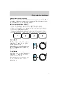 Предварительный просмотр 37 страницы Ford 2001 F350 Owner'S Manual