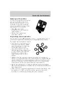 Preview for 87 page of Ford 2001 F350 Owner'S Manual