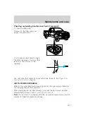 Предварительный просмотр 217 страницы Ford 2001 F350 Owner'S Manual