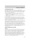 Preview for 263 page of Ford 2001 F350 Owner'S Manual