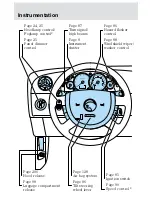 Предварительный просмотр 7 страницы Ford 2001 Mercury Cougar Owner'S Manual