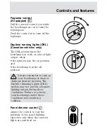 Предварительный просмотр 26 страницы Ford 2001 Mercury Cougar Owner'S Manual