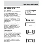 Предварительный просмотр 62 страницы Ford 2001 Mercury Cougar Owner'S Manual