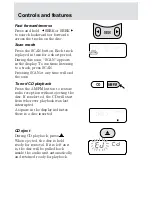 Предварительный просмотр 63 страницы Ford 2001 Mercury Cougar Owner'S Manual