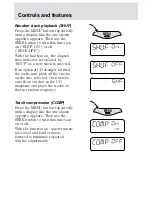 Предварительный просмотр 65 страницы Ford 2001 Mercury Cougar Owner'S Manual