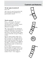 Предварительный просмотр 92 страницы Ford 2001 Mercury Cougar Owner'S Manual