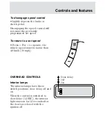 Предварительный просмотр 94 страницы Ford 2001 Mercury Cougar Owner'S Manual