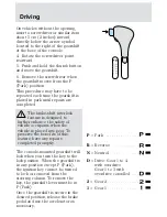 Предварительный просмотр 163 страницы Ford 2001 Mercury Cougar Owner'S Manual