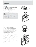 Предварительный просмотр 169 страницы Ford 2001 Mercury Cougar Owner'S Manual