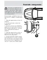 Предварительный просмотр 182 страницы Ford 2001 Mercury Cougar Owner'S Manual