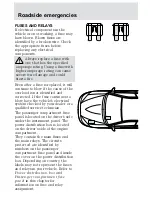 Предварительный просмотр 183 страницы Ford 2001 Mercury Cougar Owner'S Manual