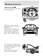 Предварительный просмотр 207 страницы Ford 2001 Mercury Cougar Owner'S Manual