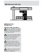 Предварительный просмотр 239 страницы Ford 2001 Mercury Cougar Owner'S Manual