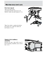 Предварительный просмотр 251 страницы Ford 2001 Mercury Cougar Owner'S Manual