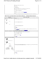 Предварительный просмотр 9 страницы Ford 2001 Windstar Workshop Manual