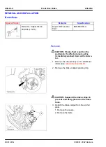 Предварительный просмотр 217 страницы Ford 2002 Bantam Workshop Manual