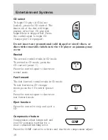 Preview for 38 page of Ford 2002 Crown Victoria Manual