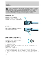 Preview for 64 page of Ford 2002 Crown Victoria Manual