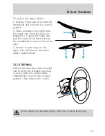 Preview for 73 page of Ford 2002 Crown Victoria Manual