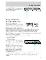 Preview for 85 page of Ford 2002 Crown Victoria Manual