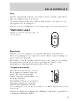 Preview for 91 page of Ford 2002 Crown Victoria Manual