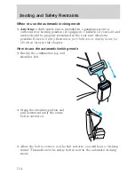 Preview for 114 page of Ford 2002 Crown Victoria Manual