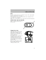 Preview for 61 page of Ford 2002 Escort Owner'S Manual