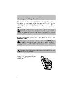 Preview for 92 page of Ford 2002 Escort Owner'S Manual