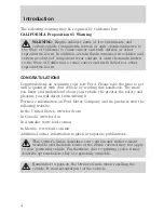 Предварительный просмотр 5 страницы Ford 2002 Expedition Owner'S Manual