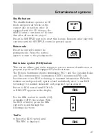 Предварительный просмотр 28 страницы Ford 2002 Expedition Owner'S Manual