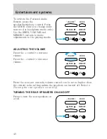 Предварительный просмотр 41 страницы Ford 2002 Expedition Owner'S Manual