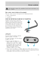 Предварительный просмотр 94 страницы Ford 2002 Expedition Owner'S Manual