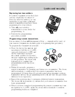 Предварительный просмотр 100 страницы Ford 2002 Expedition Owner'S Manual