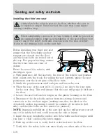 Предварительный просмотр 119 страницы Ford 2002 Expedition Owner'S Manual