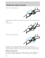 Предварительный просмотр 123 страницы Ford 2002 Expedition Owner'S Manual