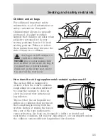 Предварительный просмотр 136 страницы Ford 2002 Expedition Owner'S Manual