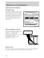 Предварительный просмотр 269 страницы Ford 2002 Expedition Owner'S Manual