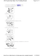 Предварительный просмотр 2 страницы Ford 2002 Explorer Sport Workshop Manual