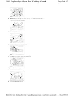 Предварительный просмотр 5 страницы Ford 2002 Explorer Sport Workshop Manual