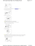 Предварительный просмотр 6 страницы Ford 2002 Explorer Sport Workshop Manual