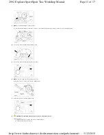 Предварительный просмотр 11 страницы Ford 2002 Explorer Sport Workshop Manual