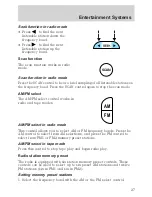 Предварительный просмотр 27 страницы Ford 2002 F650 Owner'S Manual