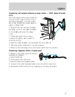 Предварительный просмотр 67 страницы Ford 2002 F650 Owner'S Manual