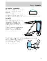 Предварительный просмотр 75 страницы Ford 2002 F650 Owner'S Manual