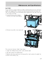 Предварительный просмотр 187 страницы Ford 2002 F650 Owner'S Manual