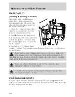 Предварительный просмотр 208 страницы Ford 2002 F650 Owner'S Manual